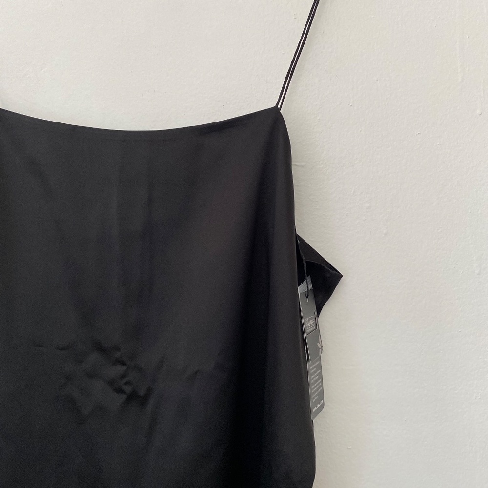 Black Spaghetti Strap Tank Top - Picture 3 of 3